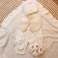 طقم استقبال بناتي 5 قطع شيفون