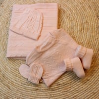 طقم مواليد تريكو