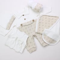 طقم مواليد7قطع