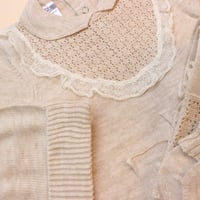 طقم مواليد تريكو بكلفة 5 قطع