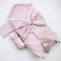 مدس الفيونكة 3 قطع بلون لحمي