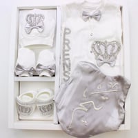 طقم لحديثي الولادة رسمي بسديرية