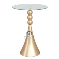 طاولة خدمة فخمة مصنوعه من الرخام سطح زجاج