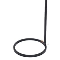 طاولة خدمة حديد لون أسود مع مسكة يد لون أسود