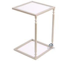 طقم طاولات تقديم 5 قطعه لون شمباني