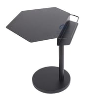 طاولة خدمة تصميم عصري قاعدة رخام صناعي عمود وسطح م...