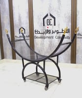 حامل حطب مقاس كبير