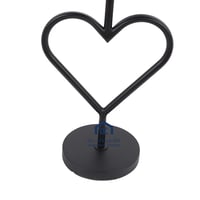 طاولة خدمة قاعدة رخام صناعي عمود معدنلون اسود بشكل...