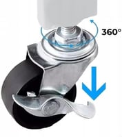 رف تخزين 5دور لون ابيض