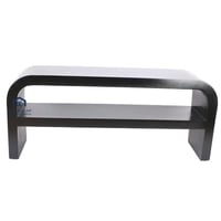 طاولة تلفزيون خشب كامل لون اسود