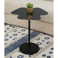 طاولة خدمة لون أسود قص ليزر