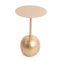 طاولة خدمة فاخرة شكل كروي بتصميم عصري القاعدة حديد...