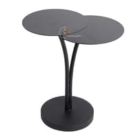 طاولة خدمة فاخرة بتصميم حديث لون أسود