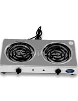 موقد كهرائي مزدوج الشعله استيل عالي الجوده