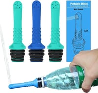 انبوبة شطافة محمولة للمرحاض، 3 قطع، عبوة سفرية عال...