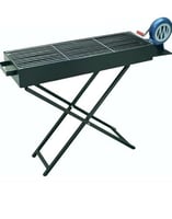 شواي مرتفع قابله للطي مزوده بمنفاخ هوا يدوي