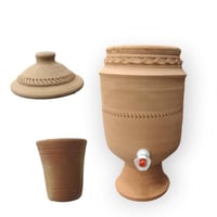 جرة فخار المدينة المنورة مصنوع من الفخار الطبيعي خ...