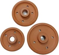 ثفاله ورق عنب مصنوعه من الفخار الطبيعي