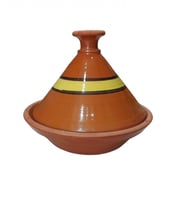 طاجن فخار حراري لطهي الطعام على الفرن او النار الم...