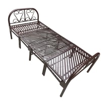 سرير حديد مفرد قابل للطي قوه تحمل عالية ومواد عالي...