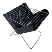 منقل شوي شوي قابل للطي اسود