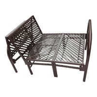 سرير حديد مفرد قابل للطي قوه تحمل عالية ومواد عالي...