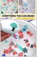 مجموعة الرسم المائي السحرية للأطفال | ١١ قلم رسم،...