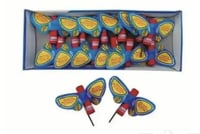 طراطيع فراشة اصلية تطير علبة فيها ١٢