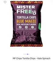 رقائق التورتيلا المقرمشة بالذرة المكسيكية الزرقاء...