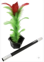 الوردة السحرية خدعة ظهور الزهور من خلال 5 قطع من س...