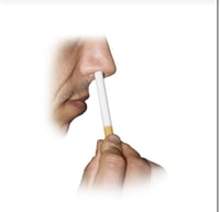 السجائر تختفي، السجائر تدخل الأنف - سحر الدخان الط...