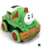 لعبة قاطرة موسيقية حثية للأطفال، سيارة حثية، تتحرك...