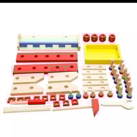 لعبه خشبيه ادوات سباكه