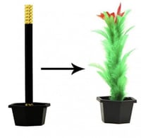 الوردة السحرية خدعة ظهور الزهور من خلال 5 قطع من س...