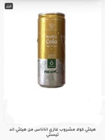 هيلثي كولا مشروب غازي اناناس من هيلثي اند تيستي