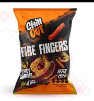 شيبس شيل اوت جمبري حار 60gr