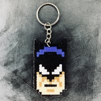 ميدالية باتمان Batman Keychain Charm Handmade