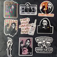 ستيكرات رعب سكريم Scream Horror Stickers SHH1