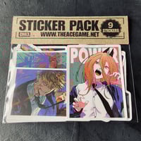 ستيكرات انمي رجل المنشار Anime Chainsaw Man Waterp...