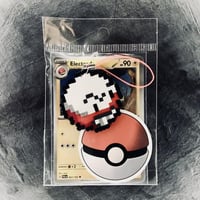 ميدالية إليكترويد صناعة يدوية Electrode Retro Pixe...