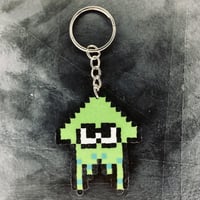 ميدالية سبلاتون Splatoon Keychain Charm Handmade