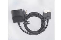 كيبل للتحويل من HDMI الى VGA مع الصوت بروجكتور