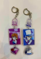Detective Conan keychain long 2