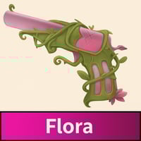 مسدس الزهور