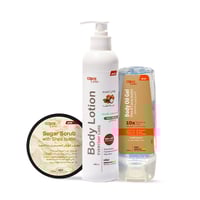 مجموعة الجسم بزبدة الشيا 3قطع