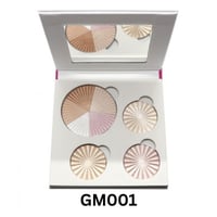 مجموعة اضاءة جلو ميك اب من ميك اوفر22