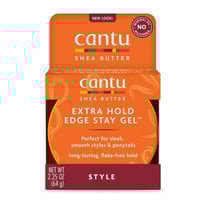 جل كانتو بزبدة الشيا لتثبيت الحافة الإضافية للشعر...