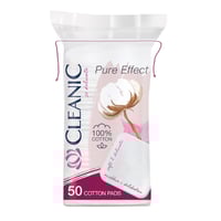 مناديل تجميلية بيور إيفكت مربعة 50 قطعة.