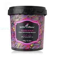 مقشر السكر بزيت الاركان وزهرة البرتقال للبشرة 600...