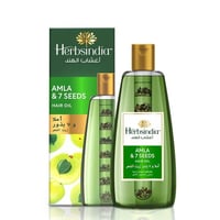 زيت شعر أملا و 7 بذور زيت الشعر بخلاصة البذور الطب...